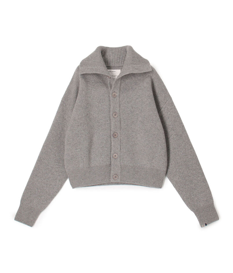extreme cashmere clement ハイネックカーディガン