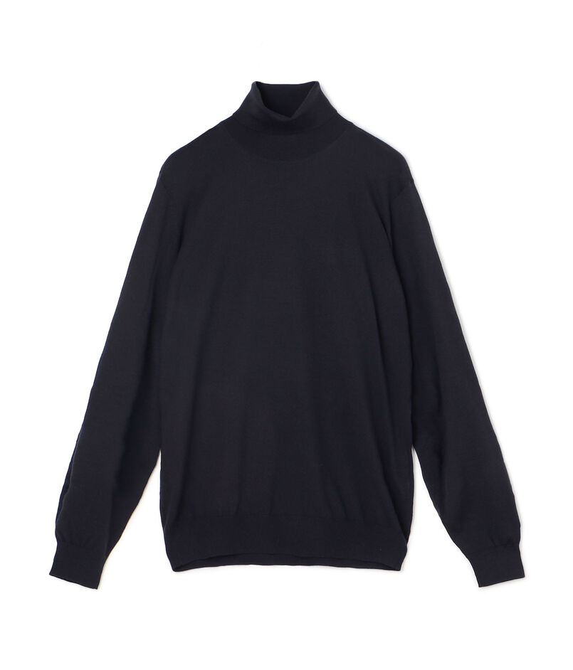 ■TOMORROWLAND tricot スーパーファインメリノウール タートルネック