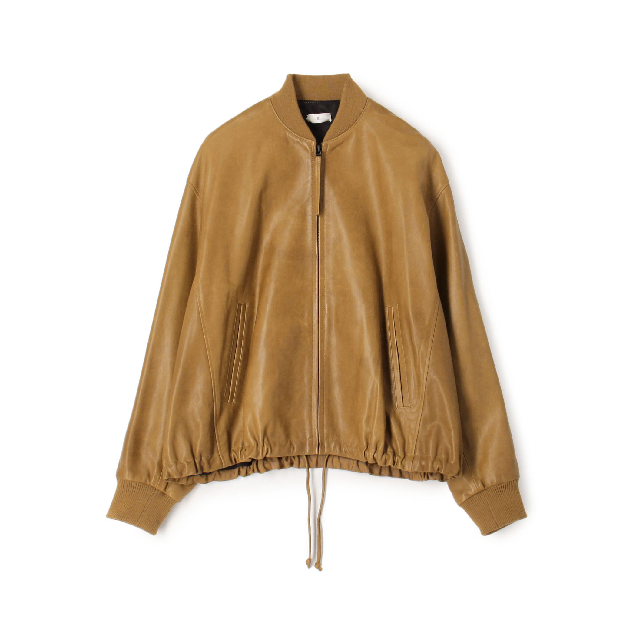 TOMORROWLAND　COLLECTION_レザージャケット セール】 【別注】DENIM×TOMORROWLAND ラムレザー トラッカー