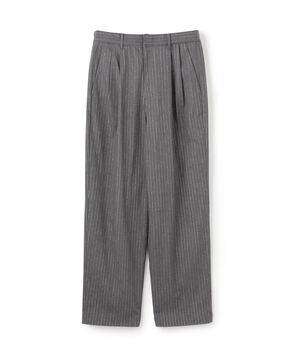 ■コットンオックスストレッチ イージータックパンツ