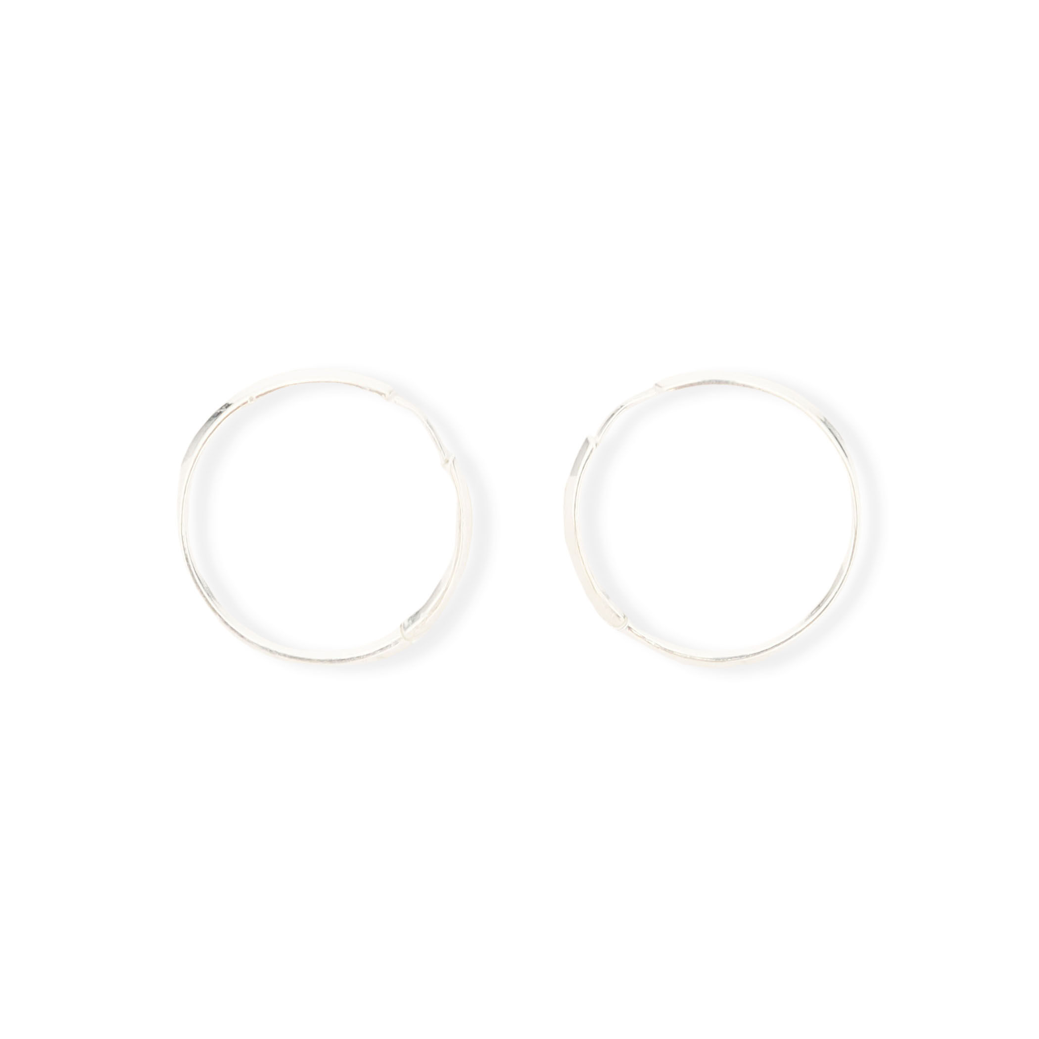 LAURA LOMBARDI Mediam Seamless シルバーピアス