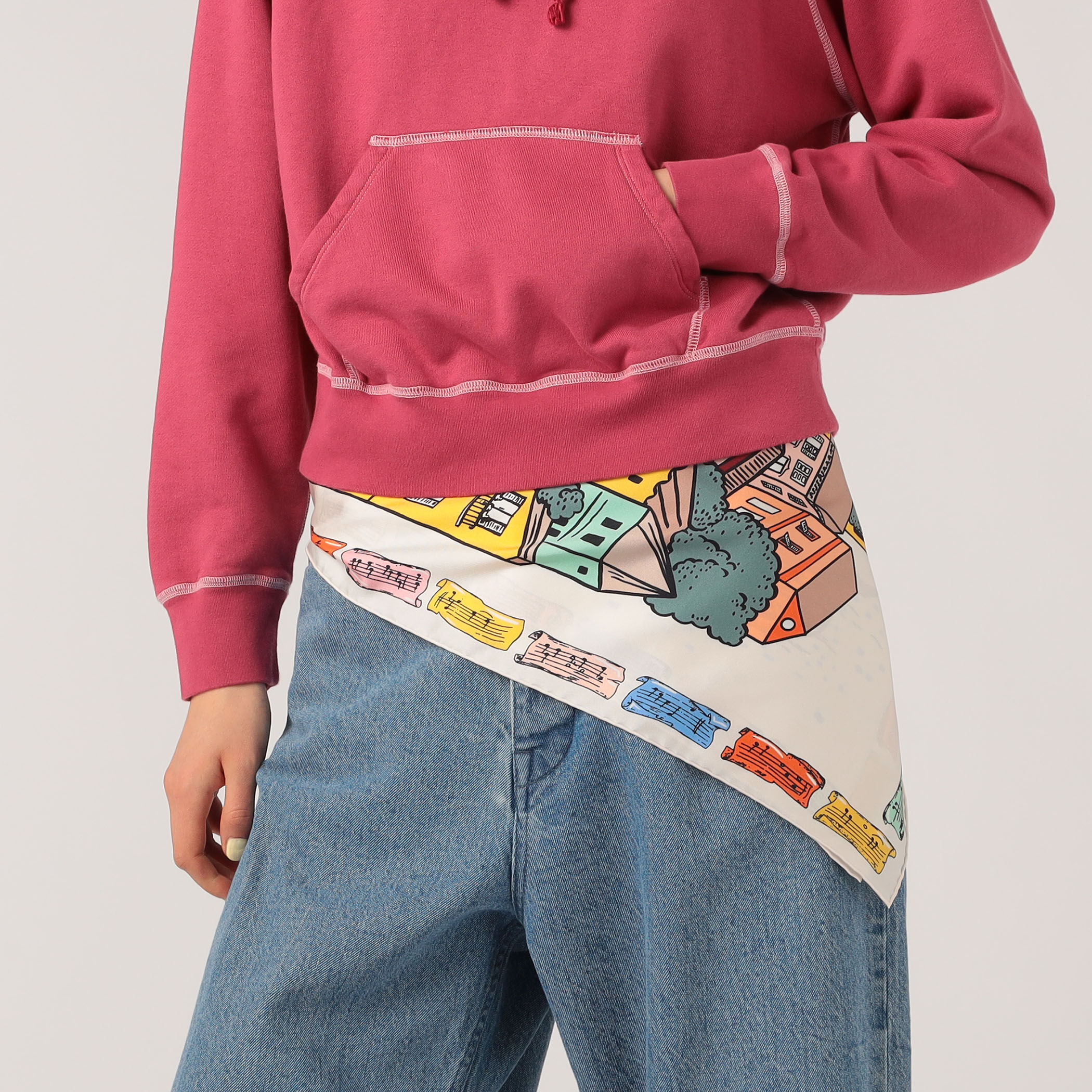 Atelier TOMORROWLAND BEACH シルクスカーフ｜トゥモローランド 公式通販