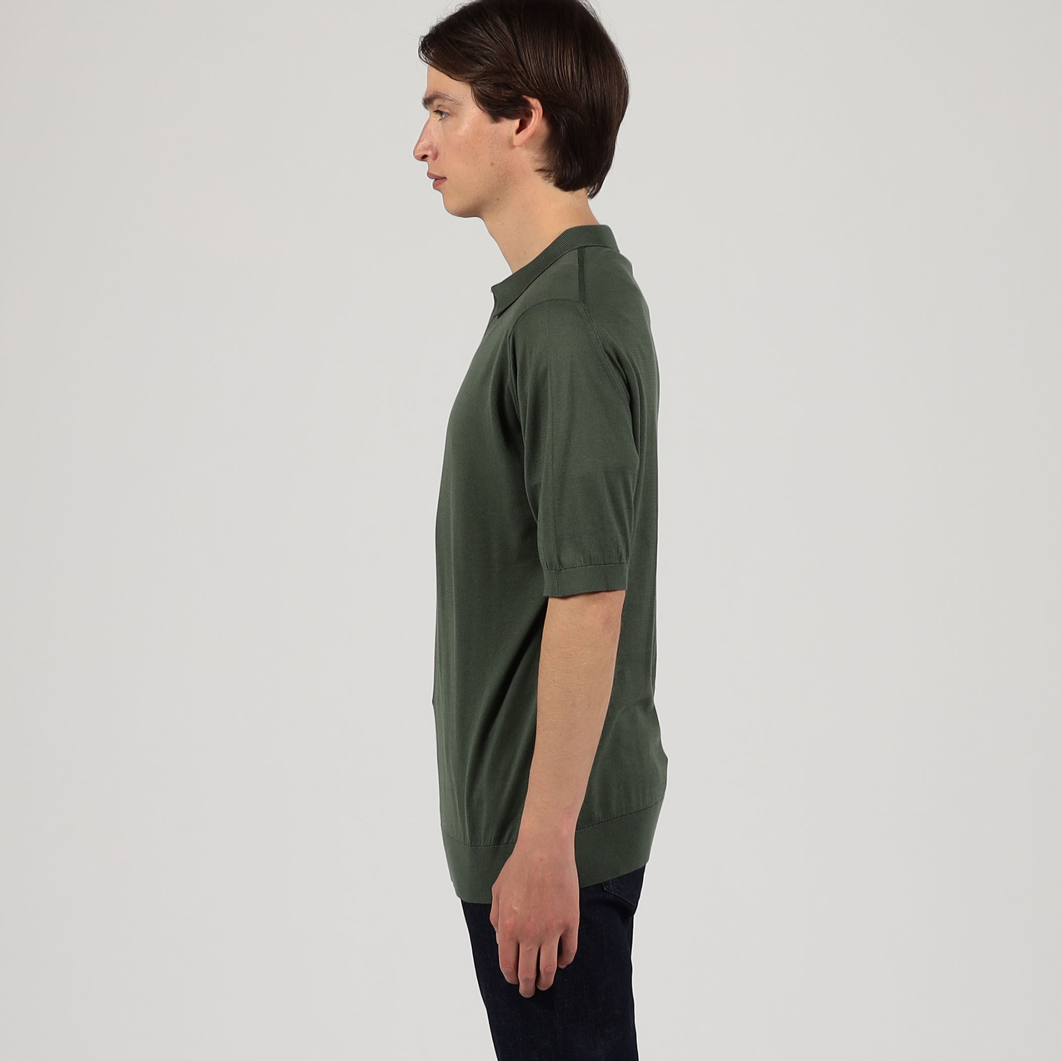 JOHN SMEDLEY DONNELLY コットン スキッパーニット
