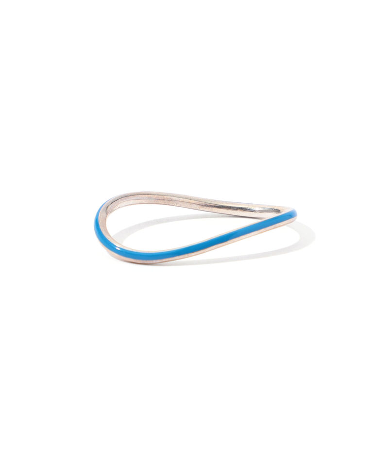 Rieuk SINGLE WAVE COLOR RING ダブルフィンガーリング