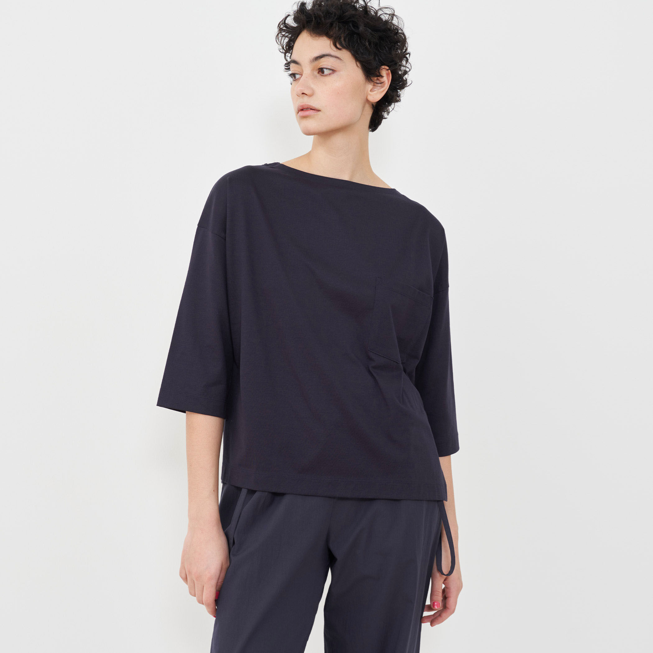 ファインコットン ロングスリーブTシャツ｜トゥモローランド