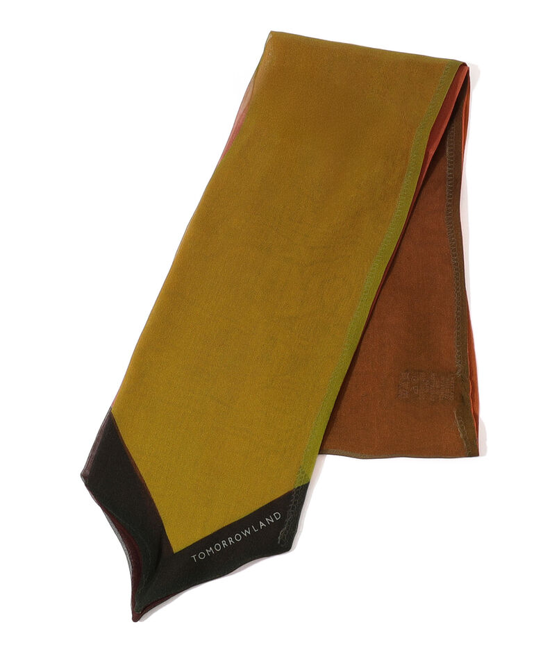 TOMORROWLAND シルク パネルスカーフ