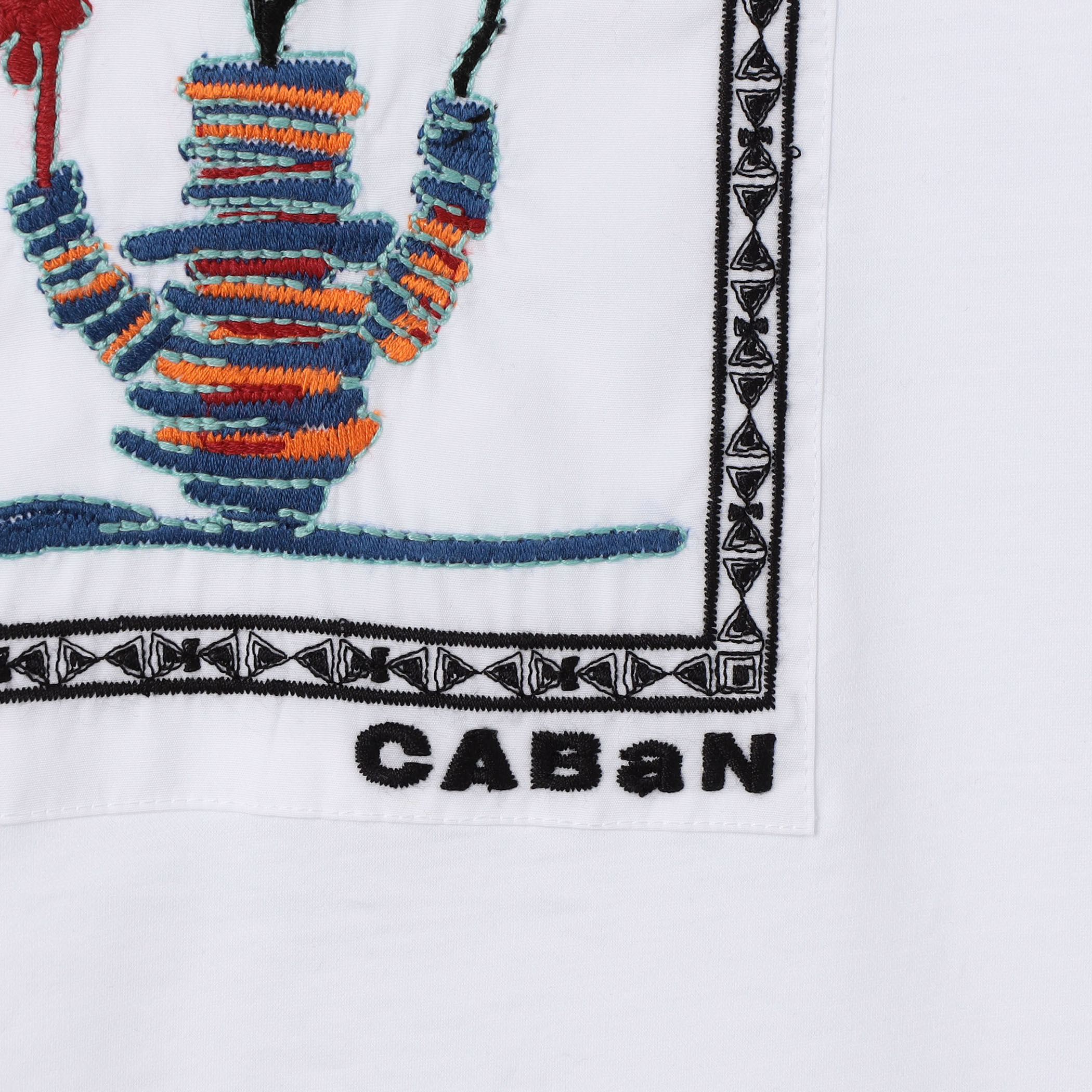 トゥモローランド caban シャツ　値下げ不可！ CABaN コットンジャカード オーバーサイズシャツ