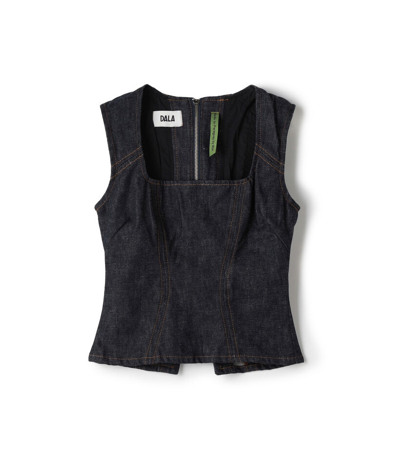 DALA STRADDLE ノースリーブトップ DALA STRADDLE ノースリーブトップ