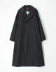 CABaN コットンポリエステルシャンブレー オーバーサイズトレンチコート