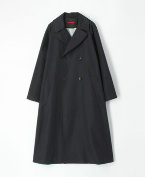 CABaN コットンポリエステルシャンブレー オーバーサイズトレンチコート