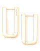 Otiumberg. Chanky Rectangle Hoop ピアス