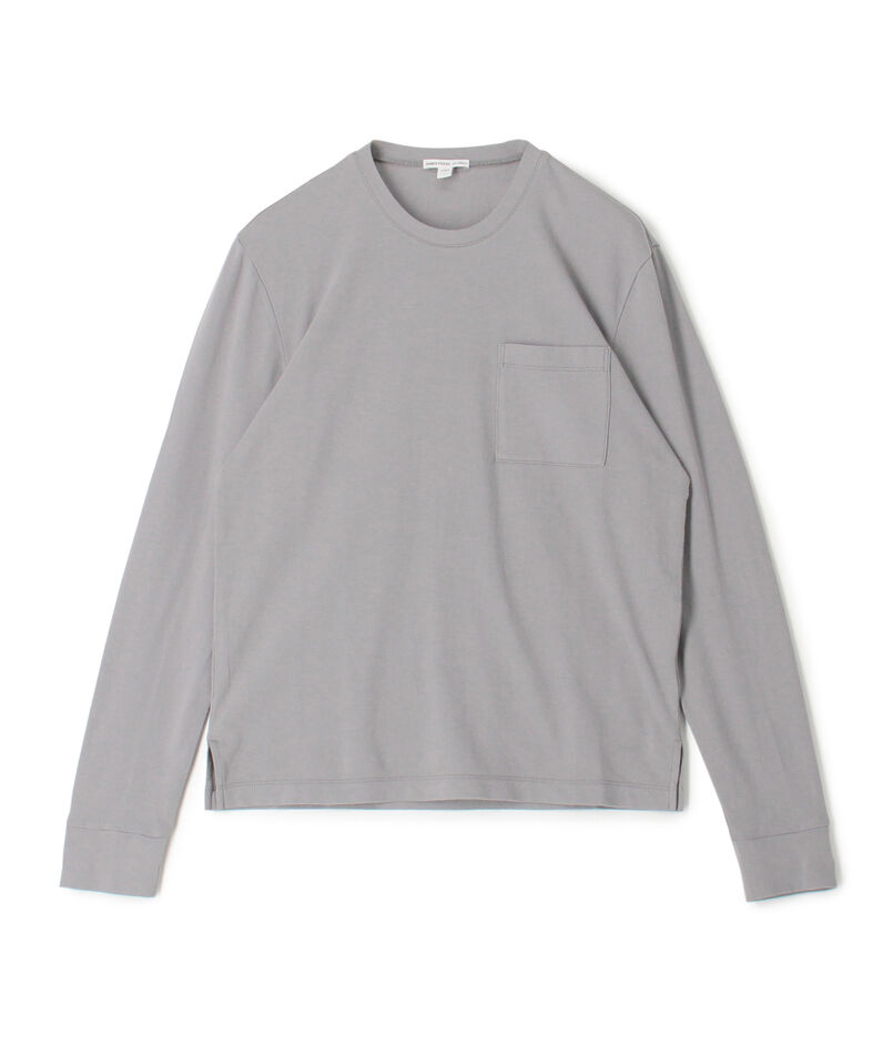 フレンチテリー ポケット付きロングスリーブTシャツ MLWF3636