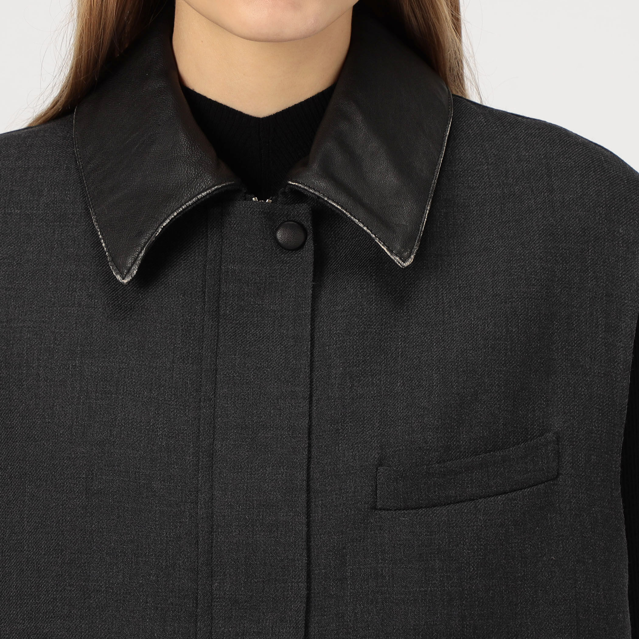 ダブルフェイスツイル ジレブルゾン｜トゥモローランド 公式通販