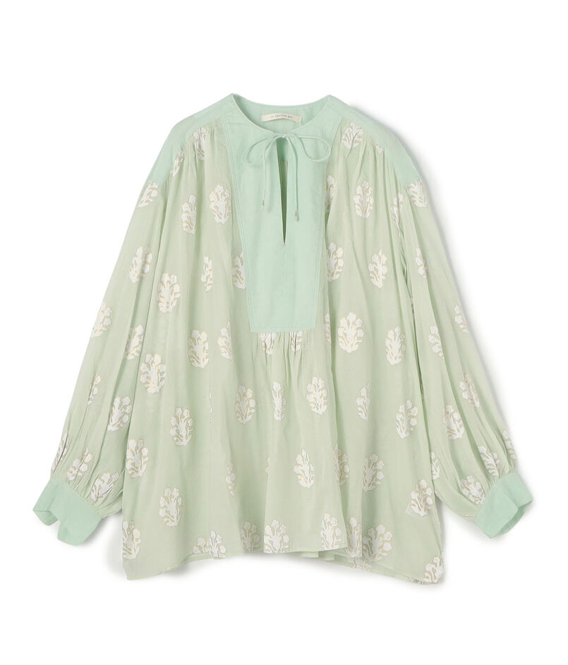 ne Quittez pas COTTON VOILE SEDUM ブラウス