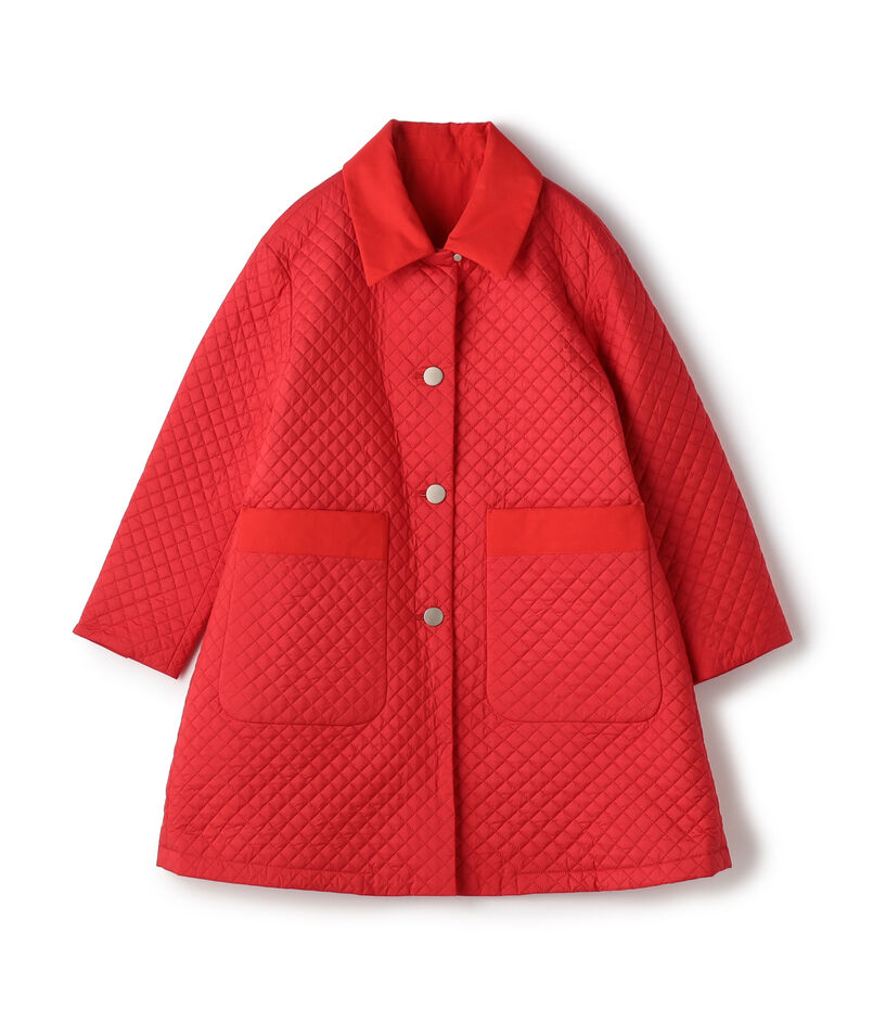 パデットリバーキルティング リバーシブルハーフコート