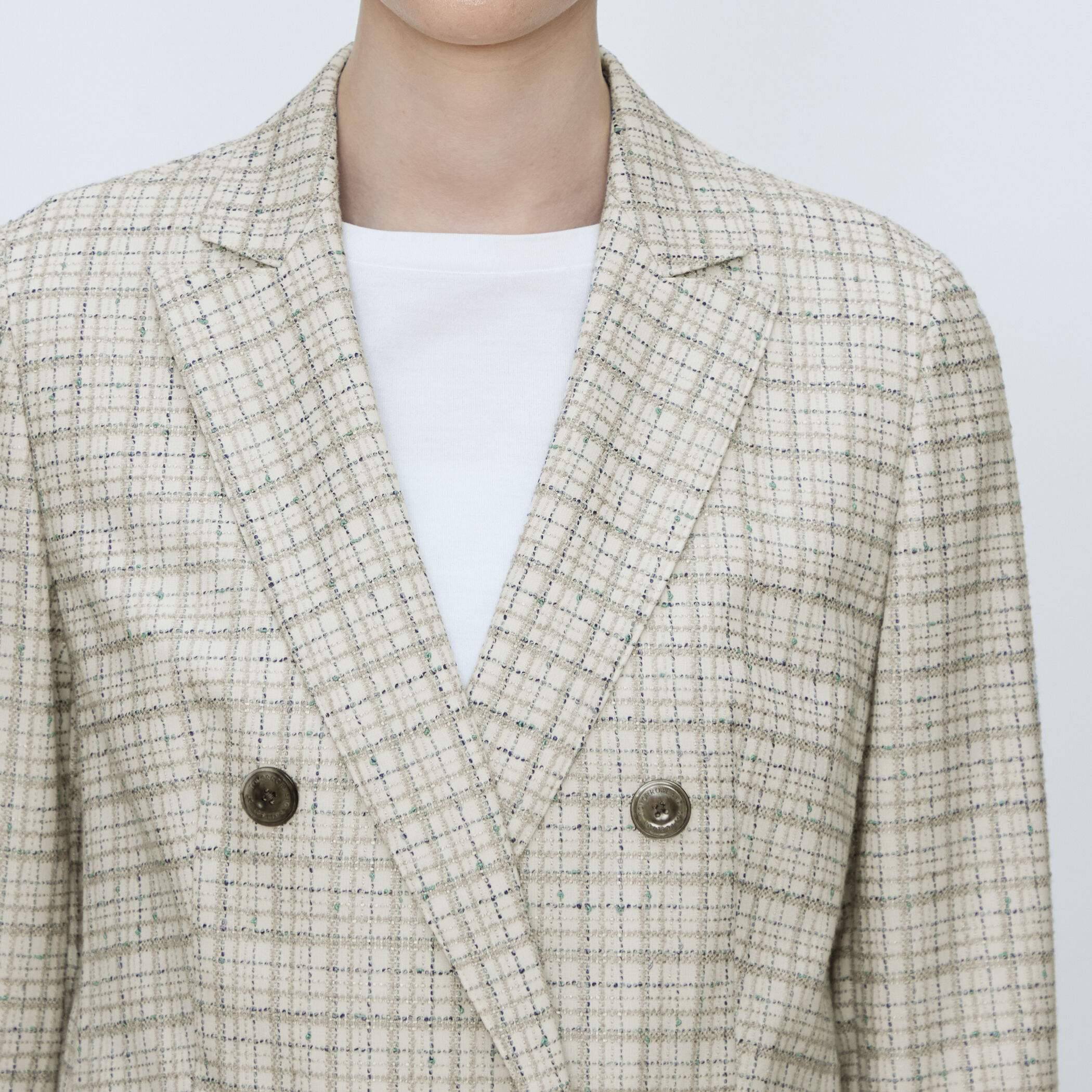 WEB先行予約】ブライトファンシー ダブルブレストジャケット