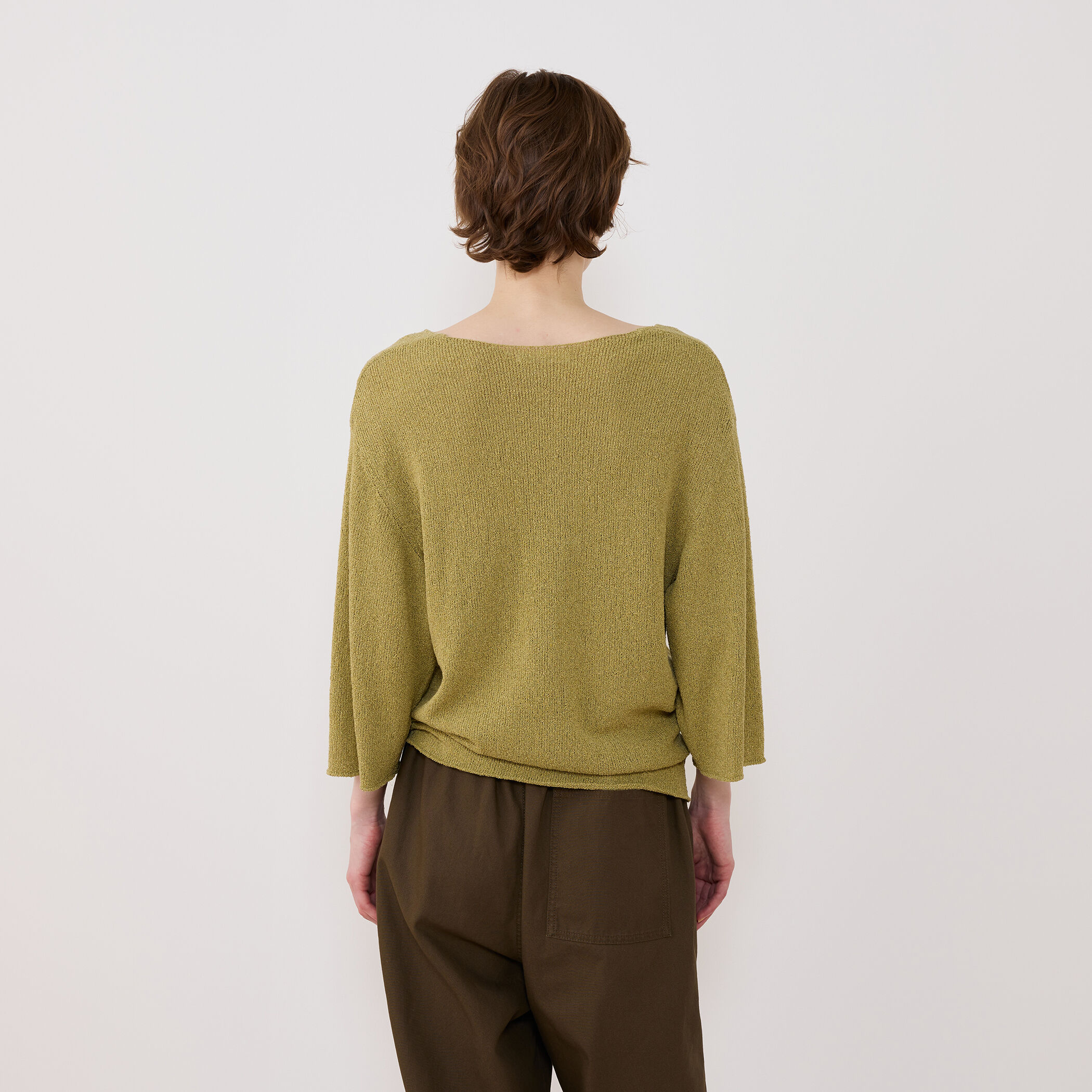 ペーパーウール ラウンドネックプルオーバー｜トゥモローランド 公式通販