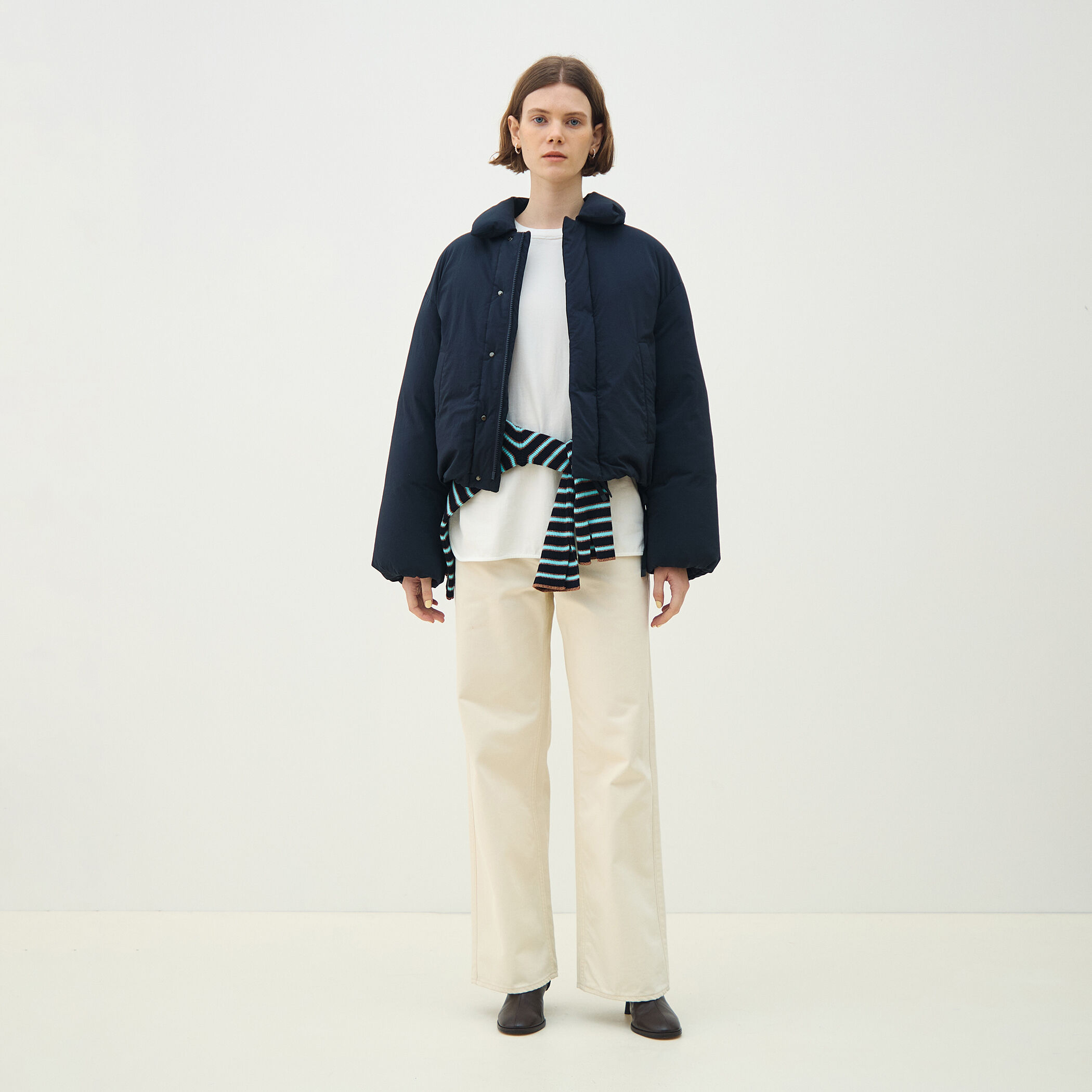 ナイロンストレッチ ダウンジャケット｜トゥモローランド 公式通販