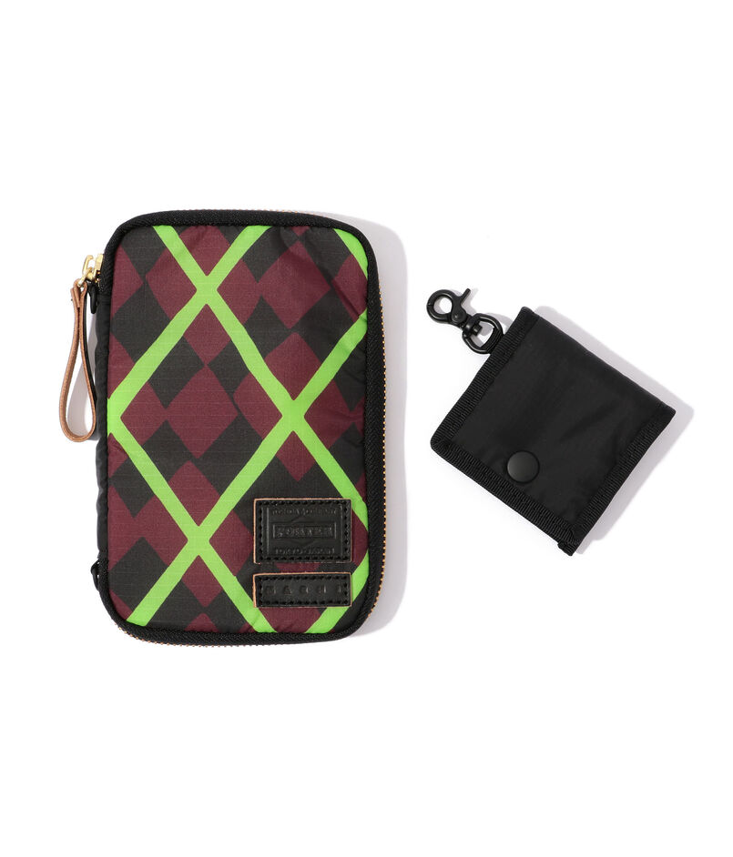 MARNI×PORTER ホールディングラウンドジップウォレット 