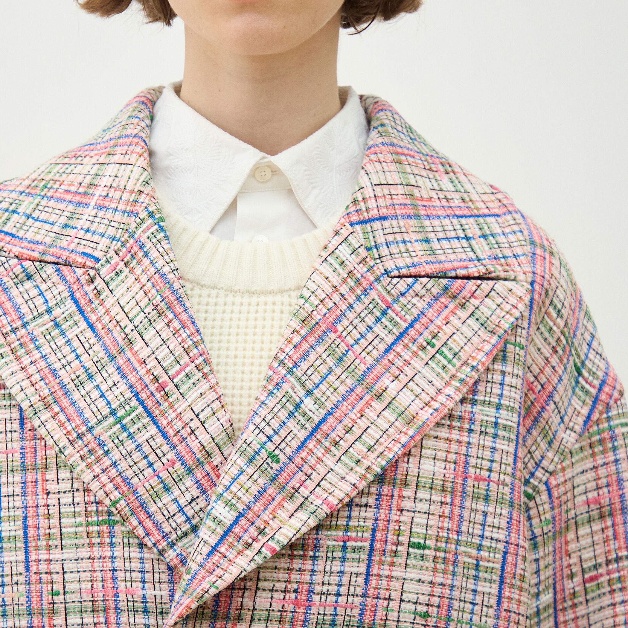 スプラウトツイード コクーンコート｜トゥモローランド 公式通販