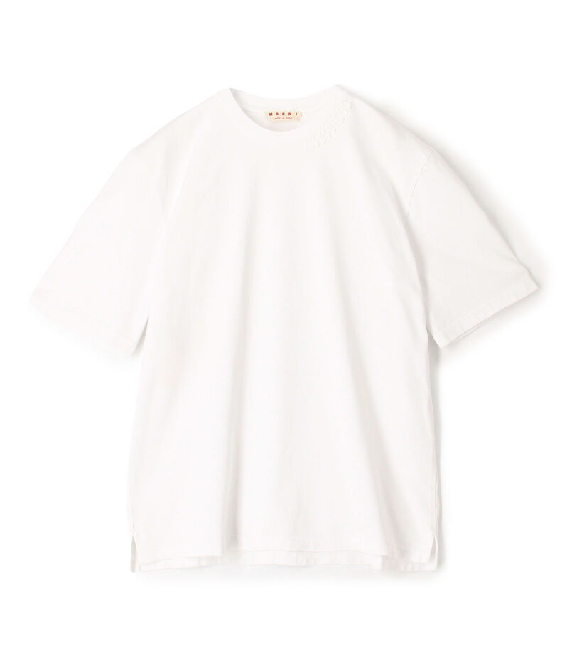 MARNI コットン クルーネックTシャツ