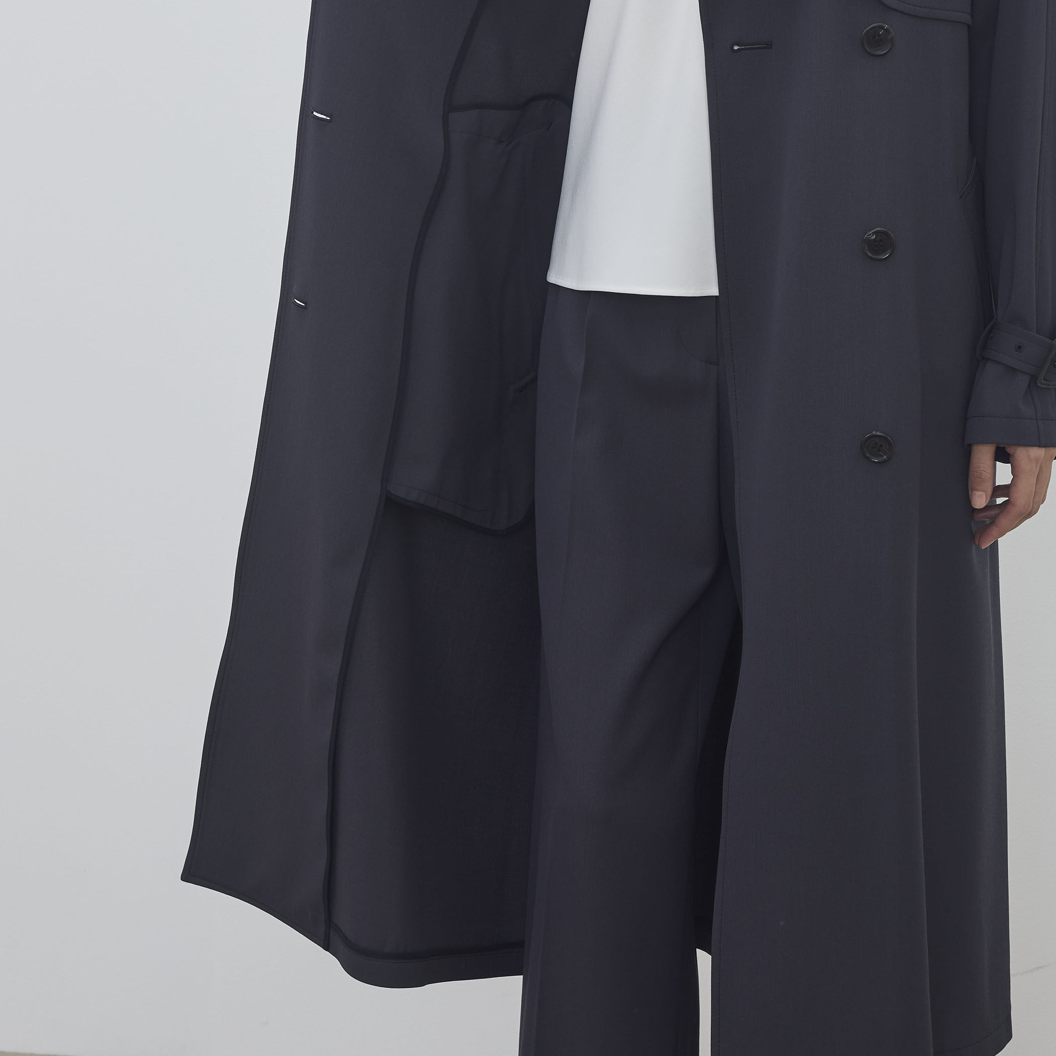 ハイツイストギャバジン トレンチコート｜トゥモローランド 公式通販