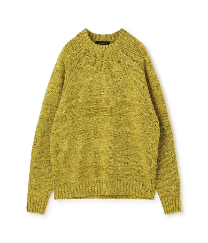 CABaN ウールネップ クルーネックプルオーバー
