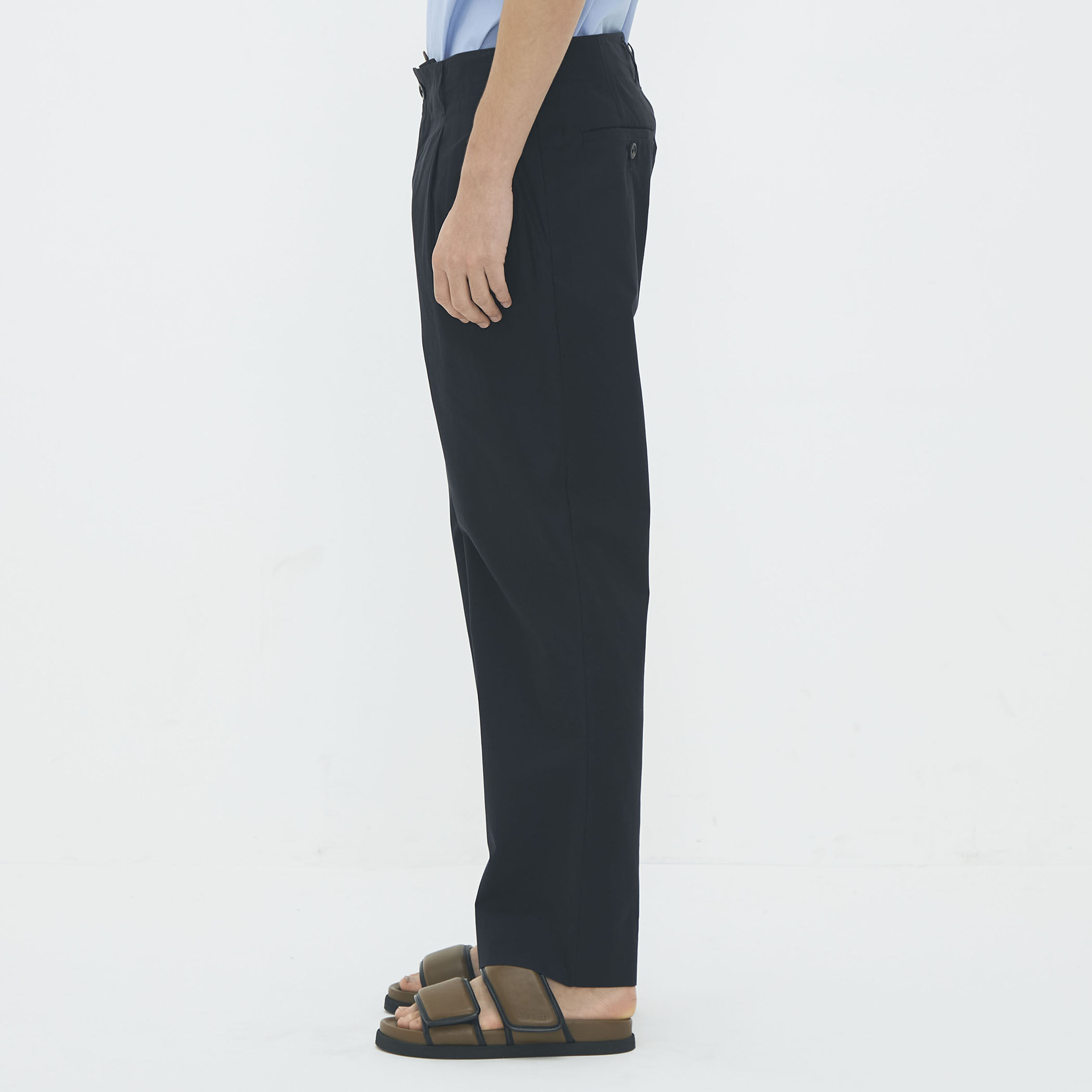 CABaN シャトルポプリン 1タックパンツ｜トゥモローランド 公式通販