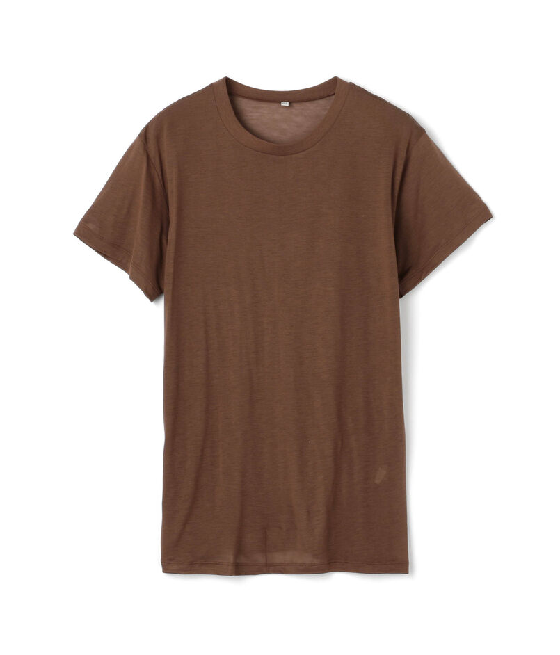 BASERANGE バンブークルーネックTシャツ