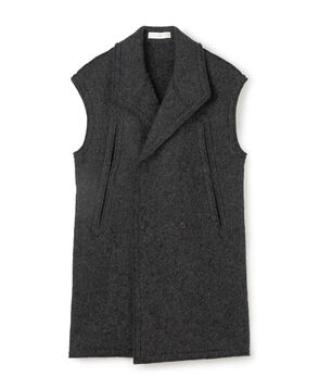 シープジャージー ビッグポケットロングベスト