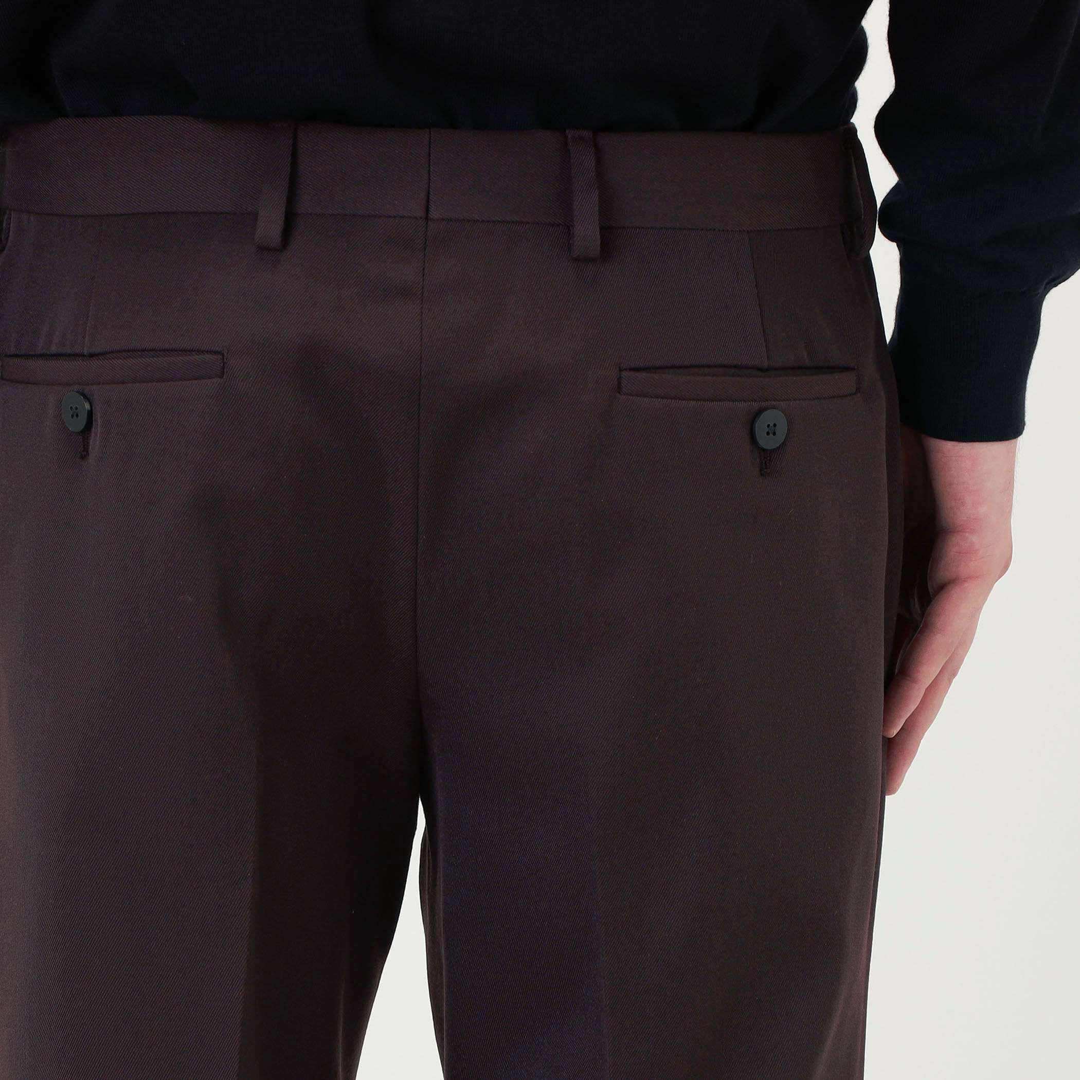 CARUSO ポリエステルウール Lポケットパンツ｜トゥモローランド 公式サイト