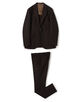 ウール シングルブレステッド 2Bスーツ BRITISH TEX DORMEUIL