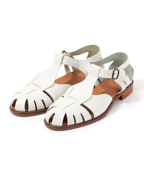 HEREU PESCA Men's Fisherman Sandal レザーサンダル