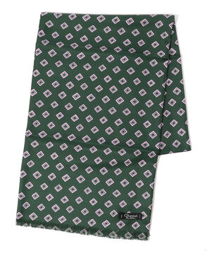 Charvet シルクプリント スカーフ