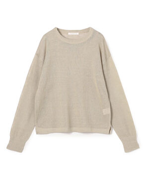 リネンコード クルーネックプルオーバー