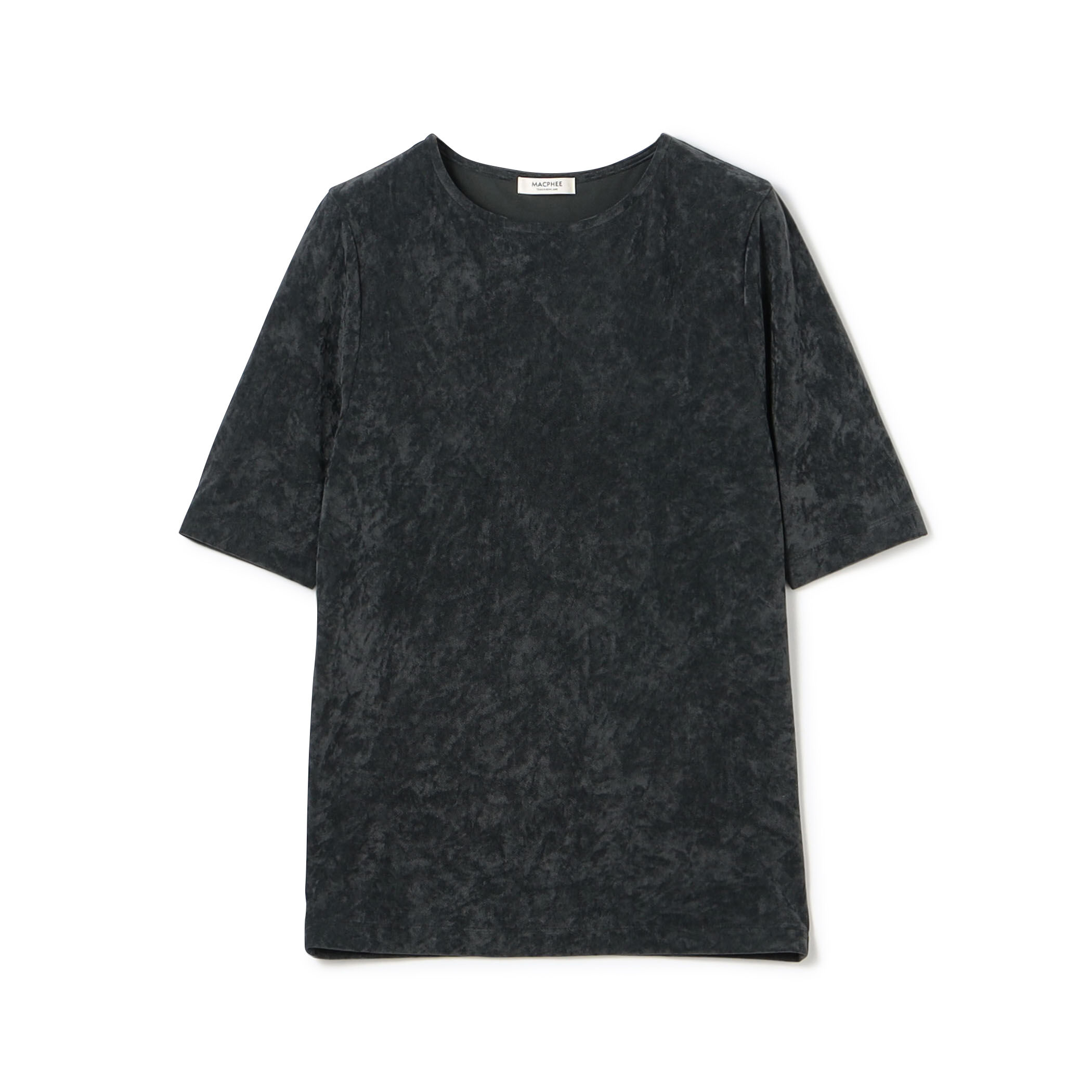 Mame Kurogouchi(マメ) Froral Velour Jacquard High Neck Top