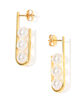 【別注】januka 3シェルパールピアス