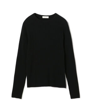 ストレッチカシミヤ ボールネックプルオーバー