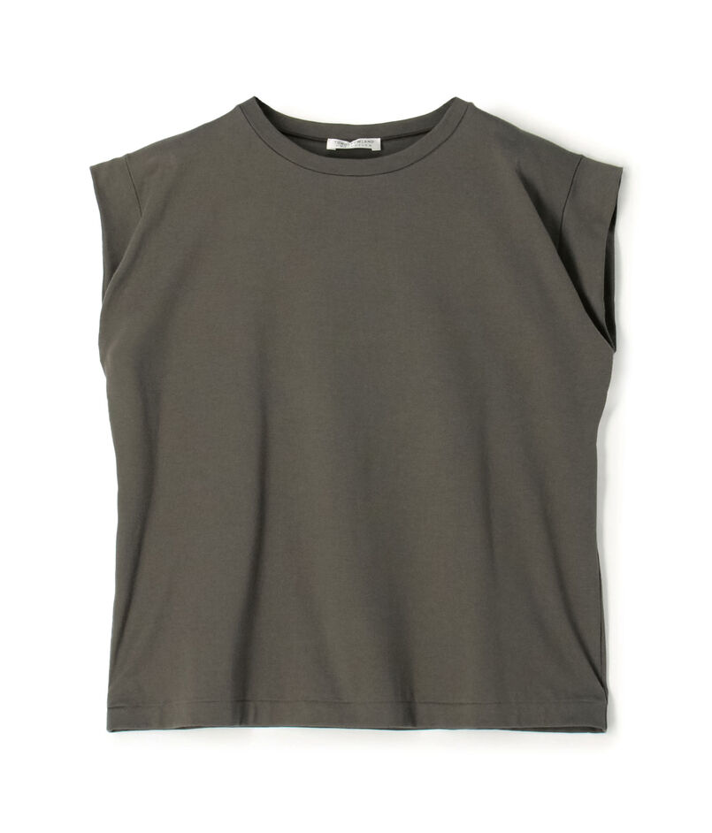 スーピマコットンジャージー フレンチスリーブプルオーバー