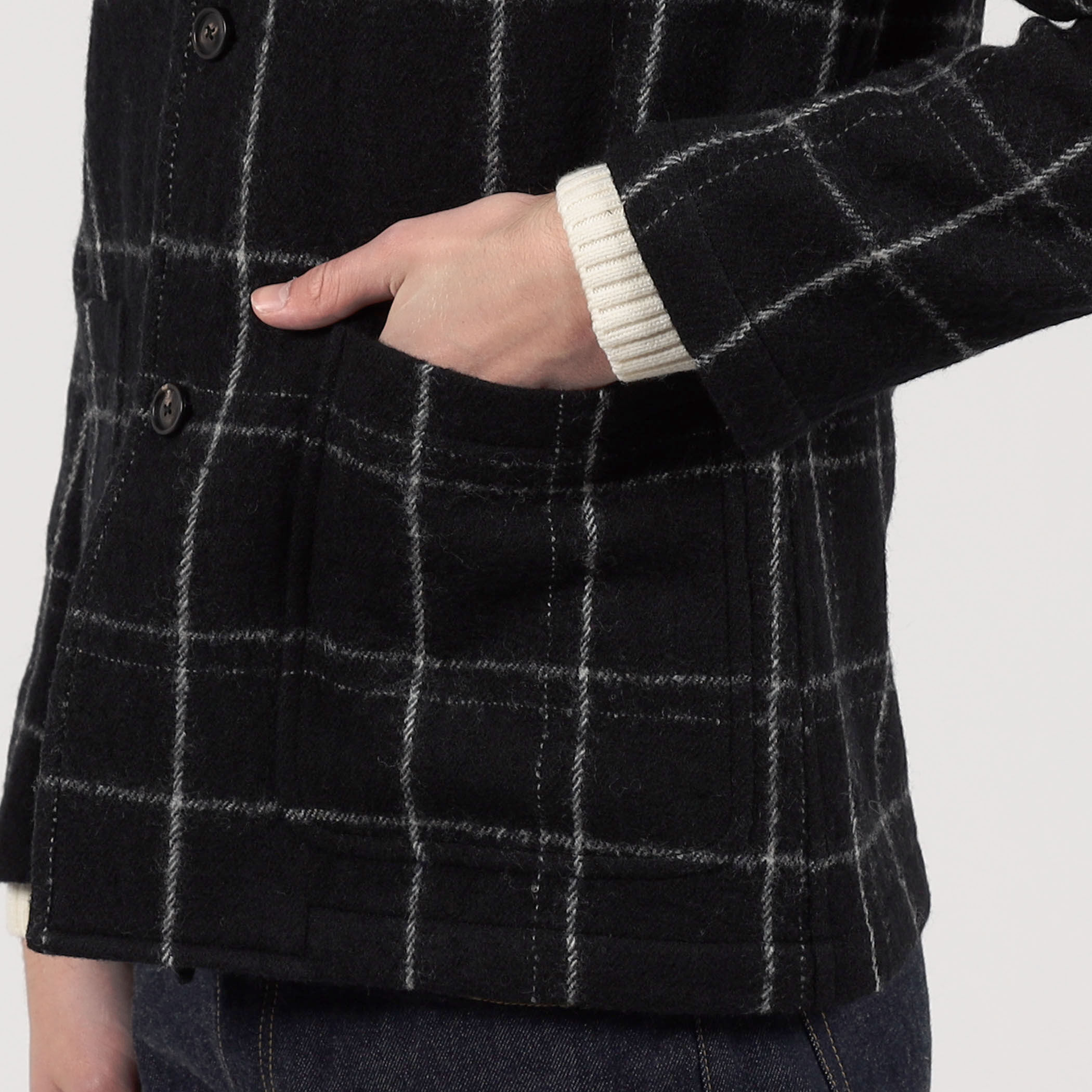 ボイルドウール サブマリンジャケット｜トゥモローランド 公式通販