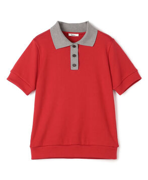コットンモダール フライス ポロ