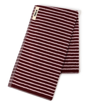 TEKLA オーガニックコットン ストライプハンドタオル