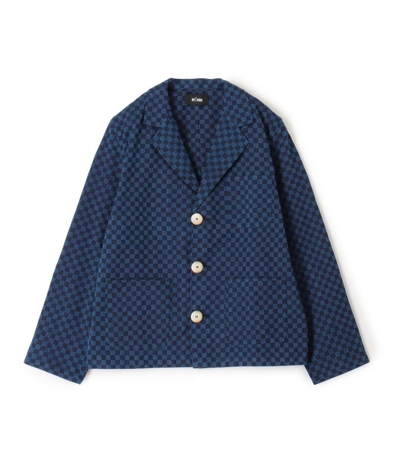 erEvan LA PONCHE JACKET コットン 3Bジャケット