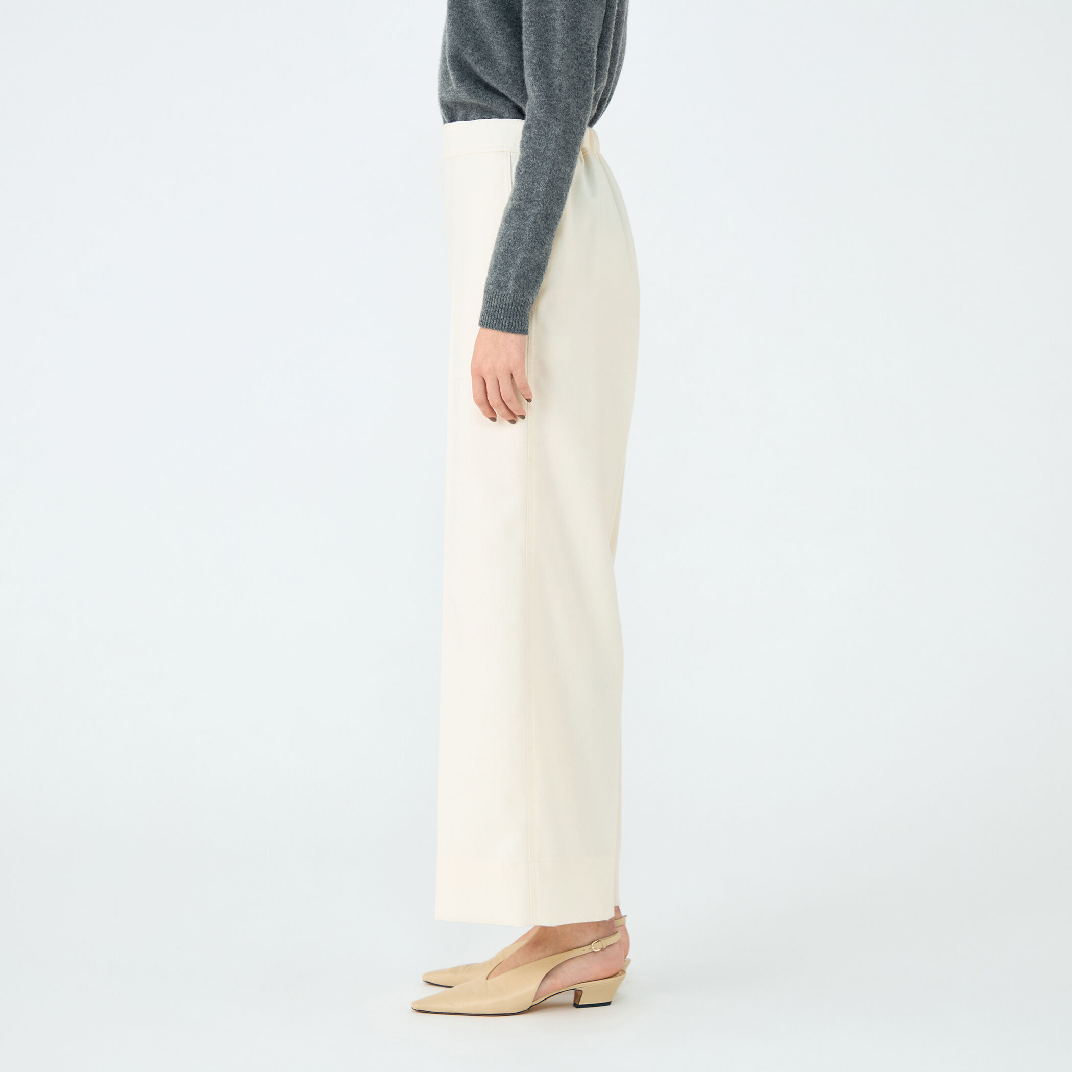 ミリングツイル セミワイドパンツ｜トゥモローランド 公式通販