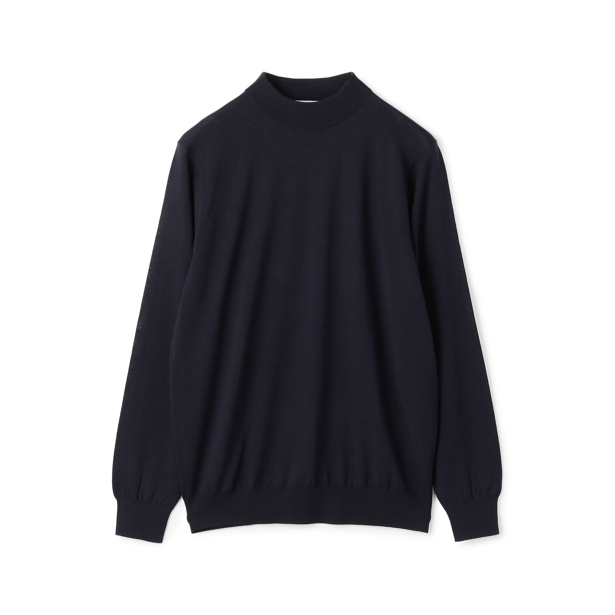 □TOMORROWLAND tricot スーパーファインメリノウール モックネック