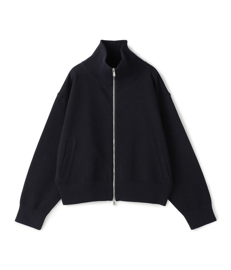 ■ウェーブコットン ジップアップブルゾン
