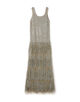 KANAKO SAKAI FRINGE KNITTED DRESS