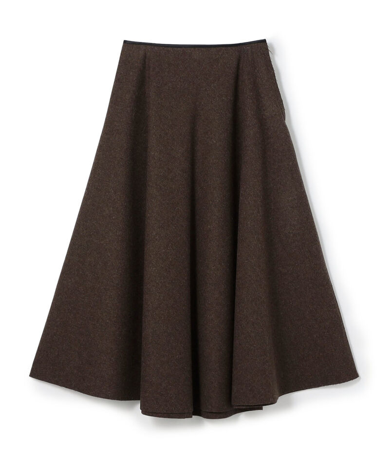 ミルドウール サーキュラースカート