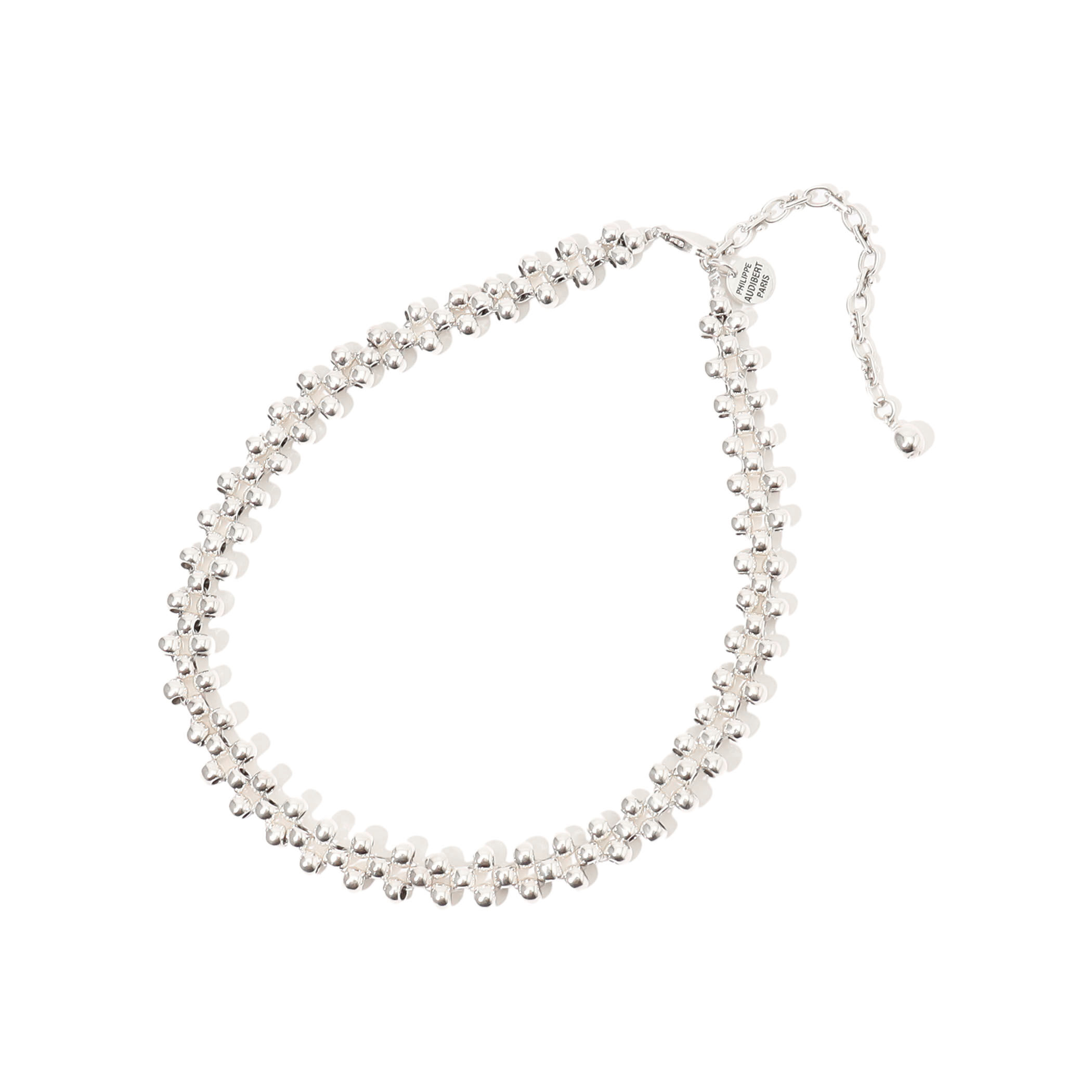 PHILIPPE AUDIBERT Max choker シルバーネックレス｜トゥモローランド