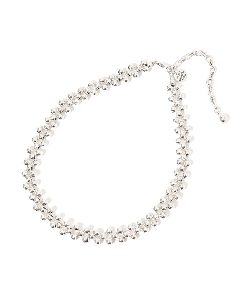 PHILIPPE AUDIBERT Max choker シルバーネックレス